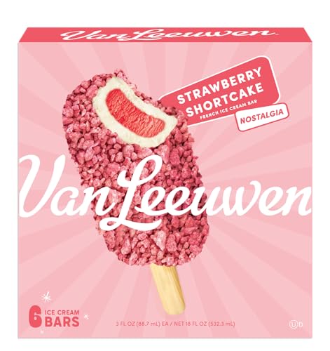 Strawberry Shortcake Flavored Ice Cream Bars for Kids and Families - Perfect Snack for Summer Days
| Refreshing Strawbe